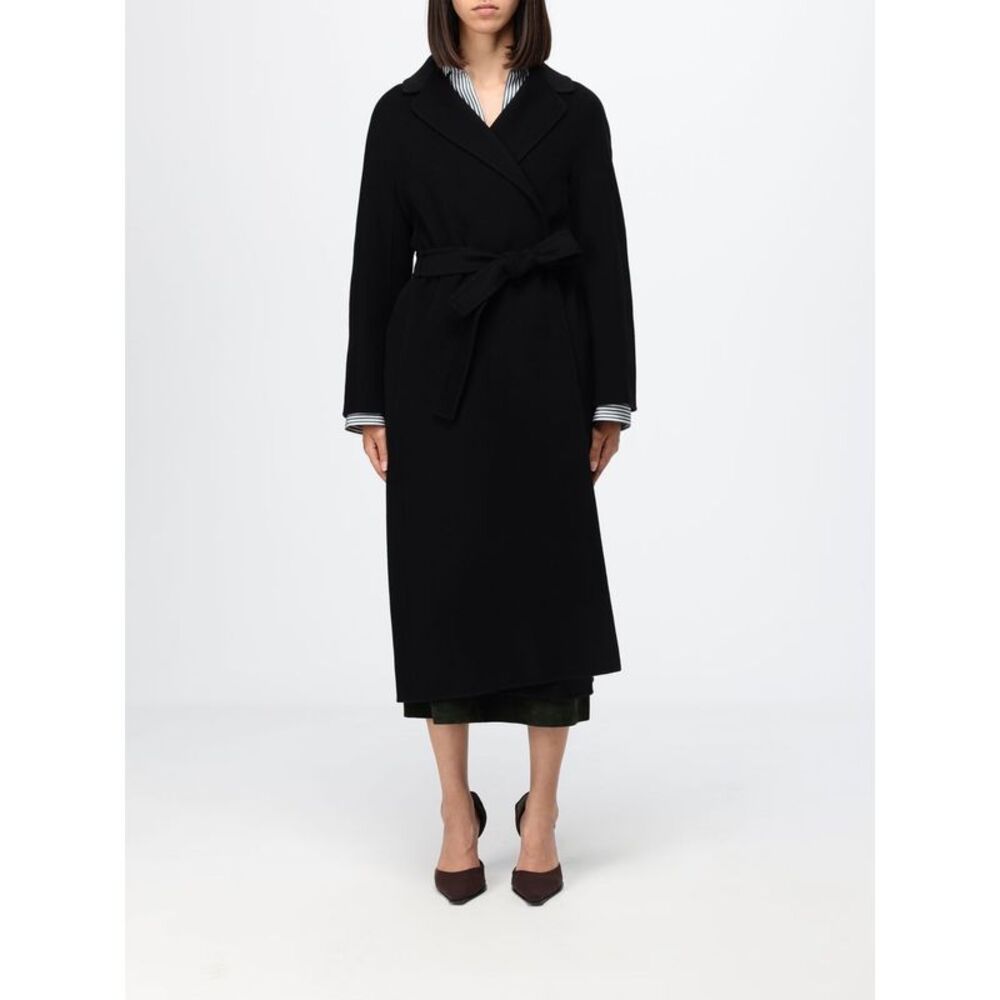 'S Max Mara Coat Woman Black